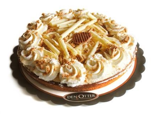 Stroopwafel Vlaai heel